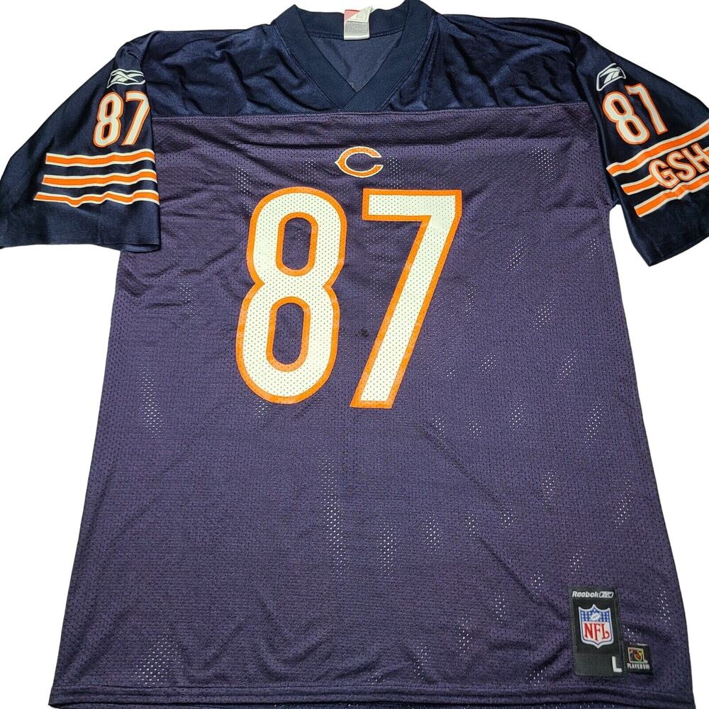 Vtg Reebok Muhsin Muhammad Chicago Bears Football Jersey Players Men's Large